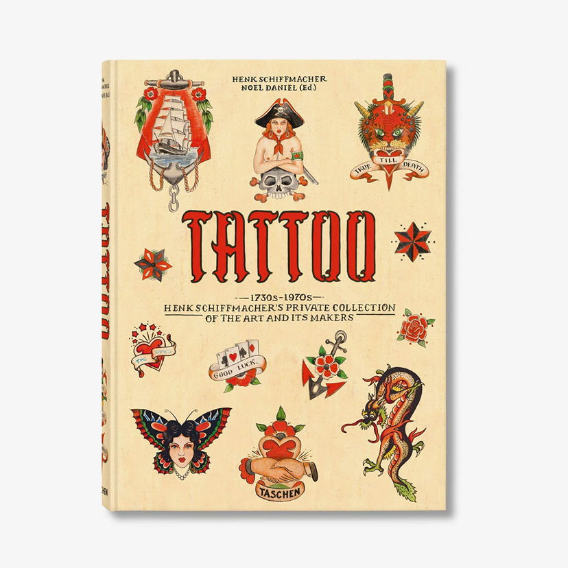 Knjiga i časopis TASCHEN Henk Schiffmacher's Private Collection of Tattoo Art: 1730s-1970s Book Višebojno | TA593595