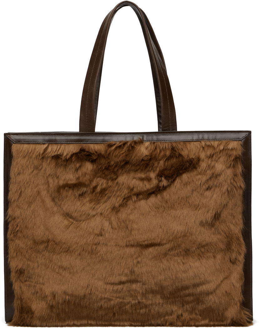 Tote bag Andersson Bell Andersson Bell Linus Fur Tote Bag Smeđa | aaa493u