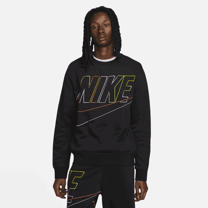 Dukserice Nike Club Fleece+ Crewneck Sweatshirt Crna | DX0529-010