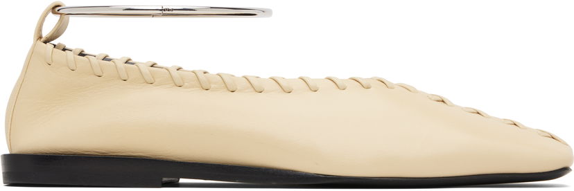 Tenisice i cipele Jil Sander Jil Sander Ring Ballerina Flats Bež | J15WZ0009_P4864