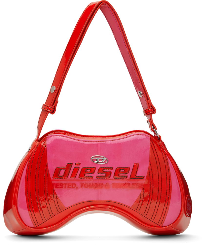 Ručna torbica Diesel Play Shoulder Bag Crvena | X10201 P8071