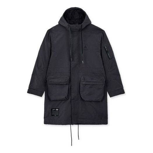 Trenčkot Jordan Jordan x A Ma Maniere Hooded Trench Coat Crna | DJ9757-010