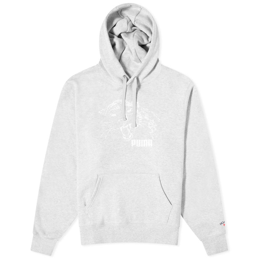 Dukserice Puma Men's x NOAH Graphic Hoodie Light Gray Heather Siva | 623872-04