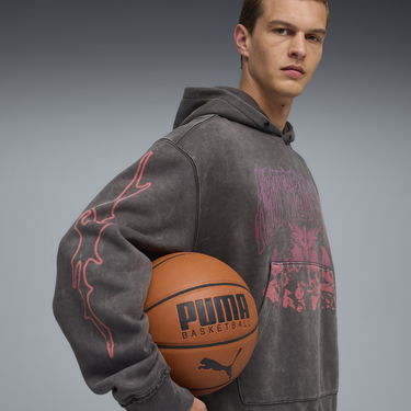 Dukserice Puma LaMelo World Tour-nament Hoodie Siva | 632433_01, 3