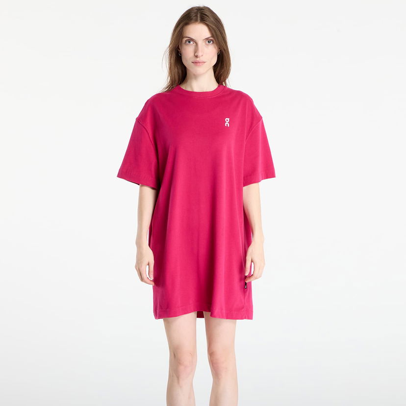 Haljina On Running Club Oversized T-Shirt Dress Ružičasta | 1WF11193538