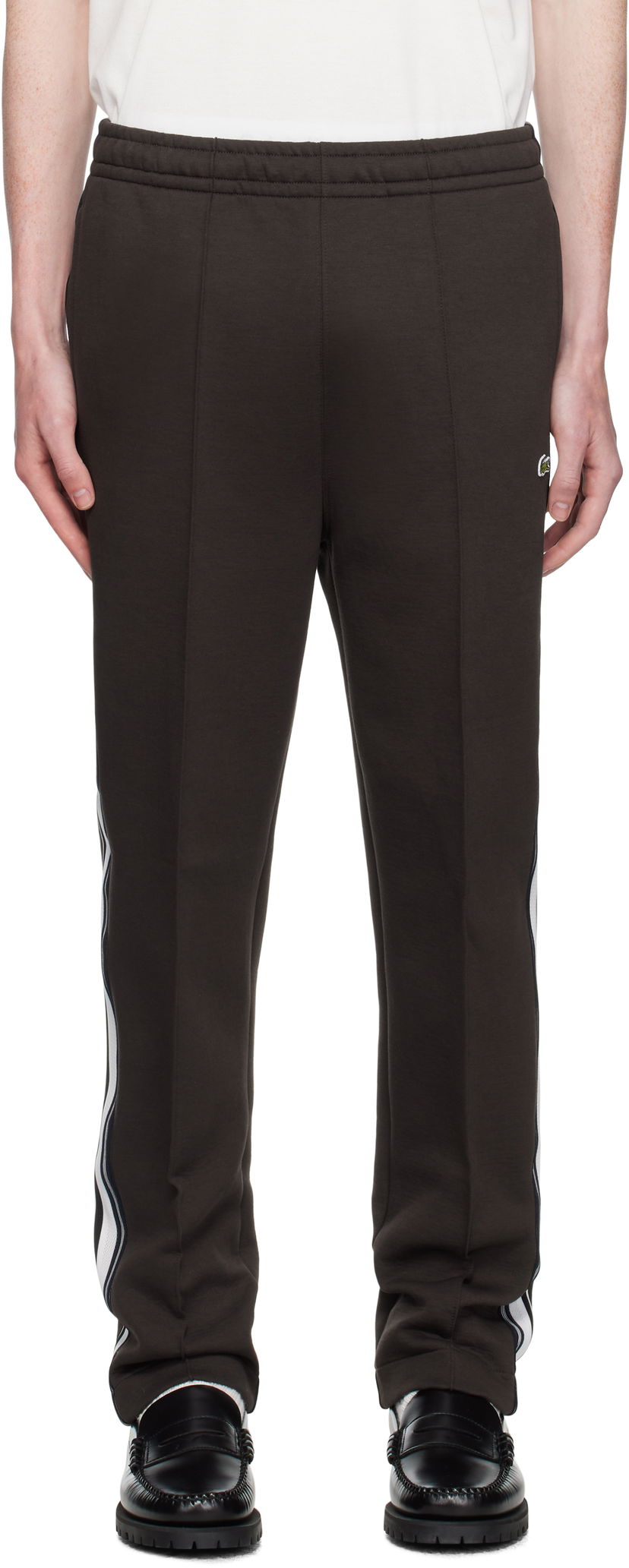 Trenirka Lacoste Designer Sweatpants Smeđa | XH5824_SKB