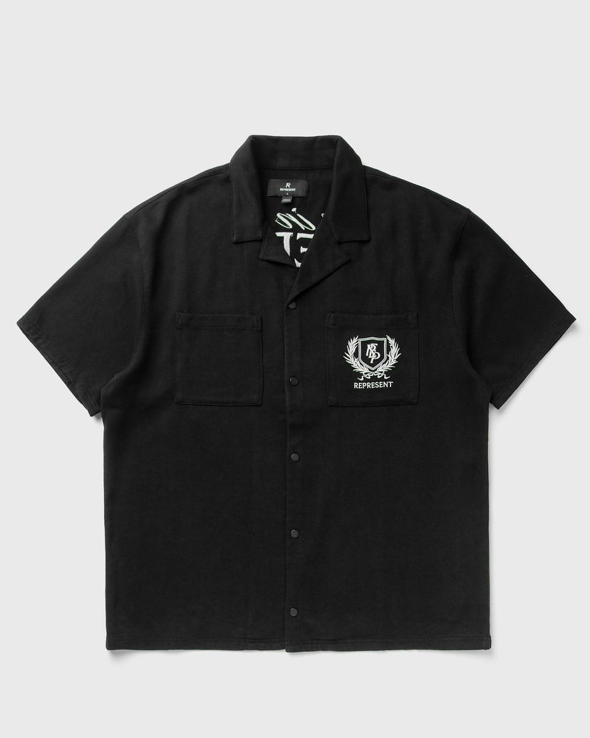Košulja Represent Clo REPRESENT Crest Resort Shirt Crna | MLM2971-01