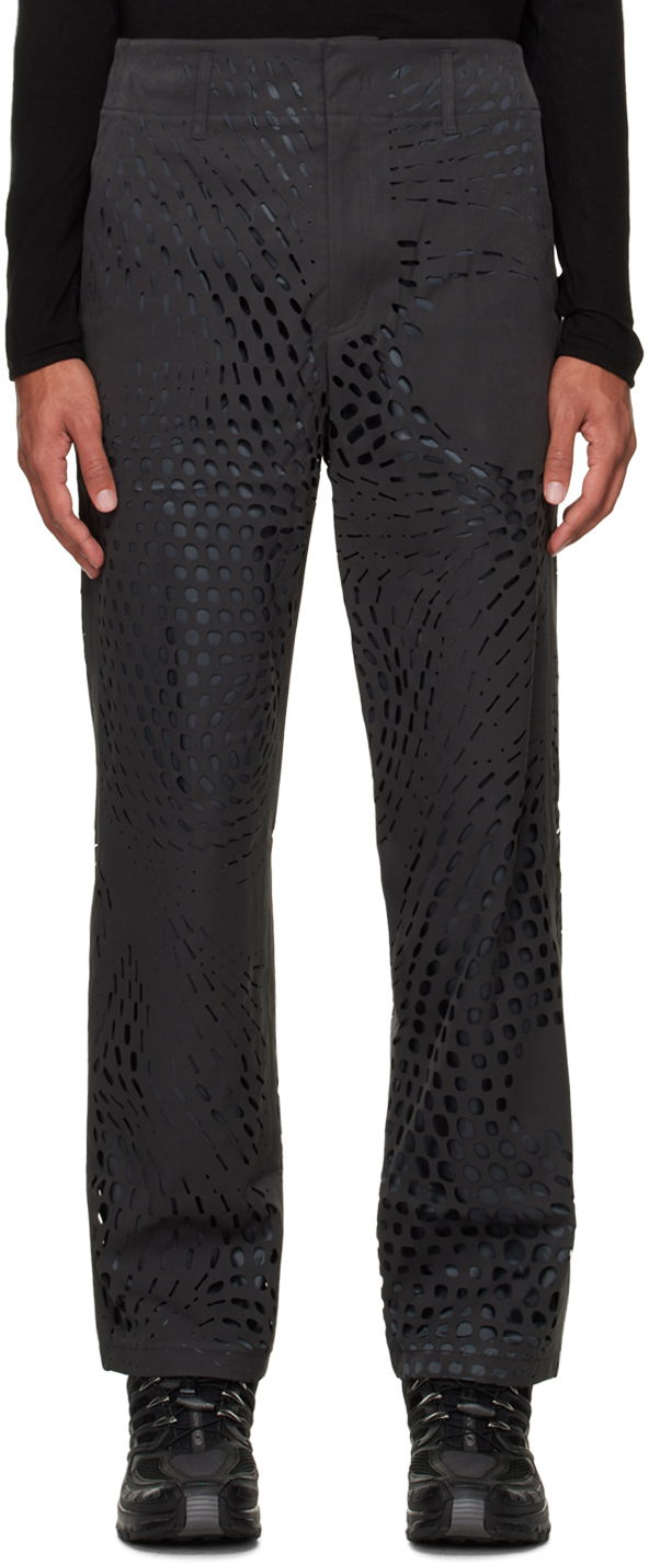 Hlače Post Archive Faction (PAF) Cutout Trousers Crna | 5.1 BTL-B