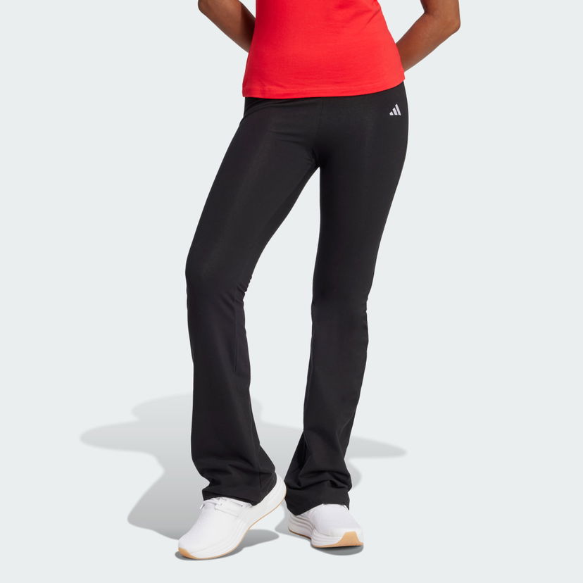 Tajice adidas Performance Flared Leggings Crna | JD9961