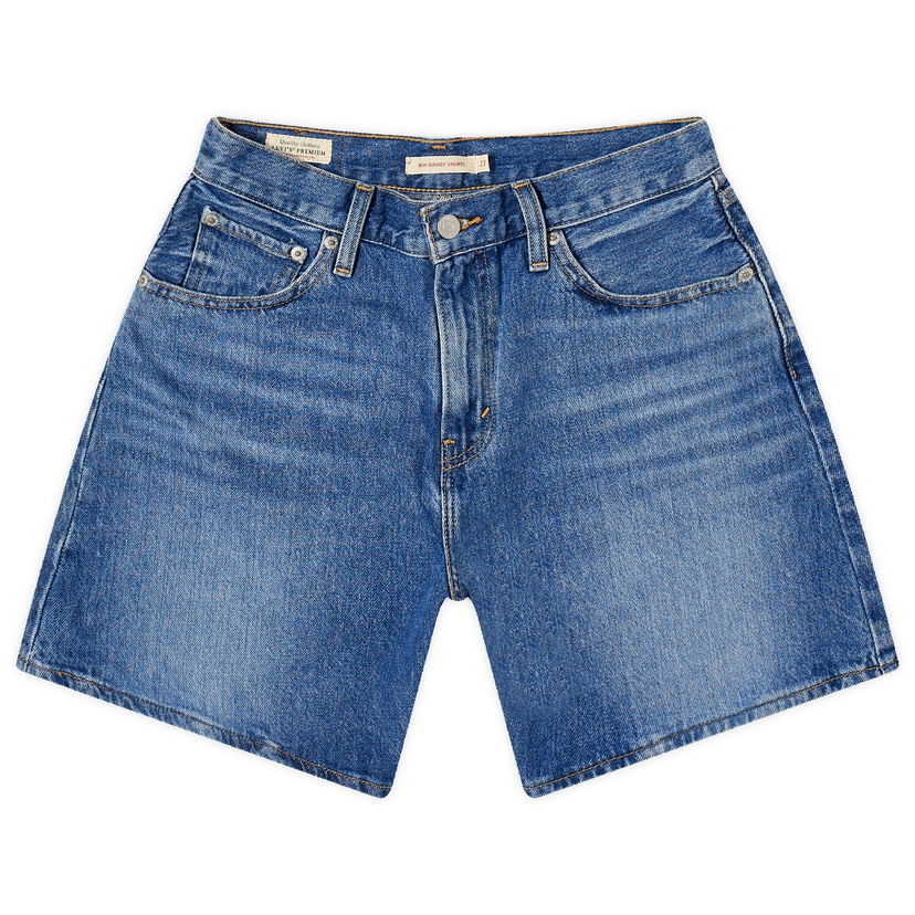 Kratke hlače Levi's High Rise Baggy Plava | A9311-0005
