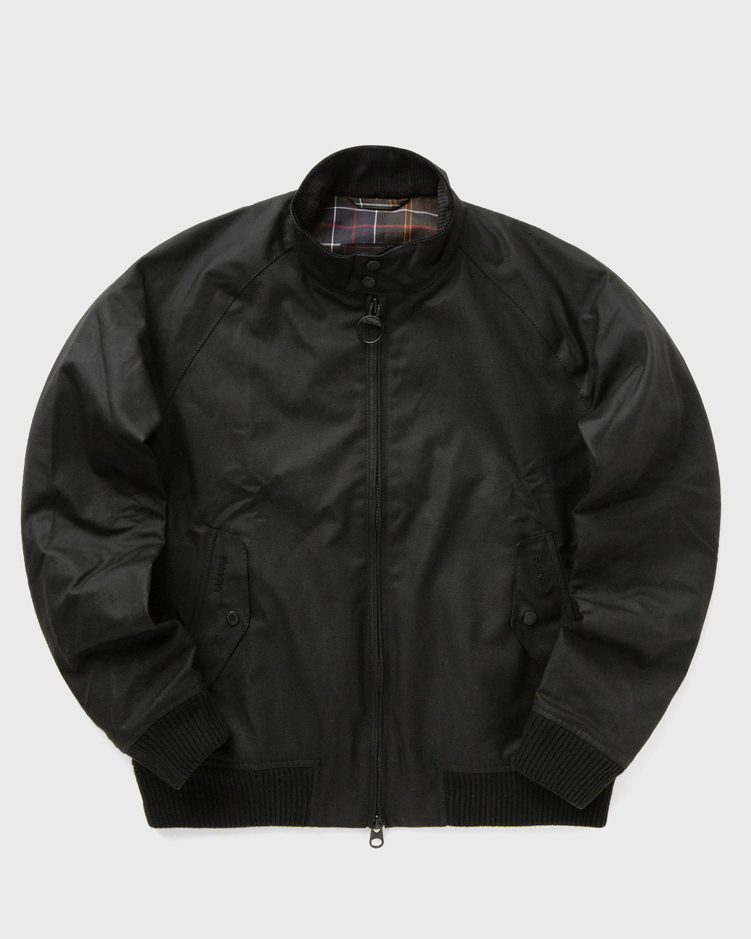 Bomber jakna Barbour Porton Wax Bomber Jacket Crna | MWX2237BK11, 0