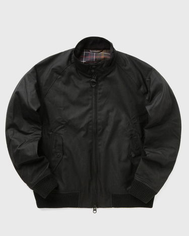 Bomber jakna Barbour Porton Wax Bomber Jacket Crna | MWX2237BK11, 0