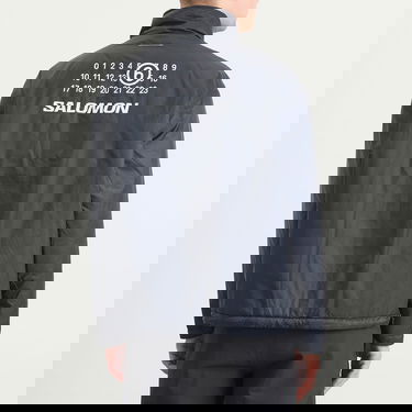 Pernata jakna Maison Margiela MM6 Maison Margiela Short Quilted Half-Zip Padded Coat Siva | SH0AM0068-M35595-900, 7