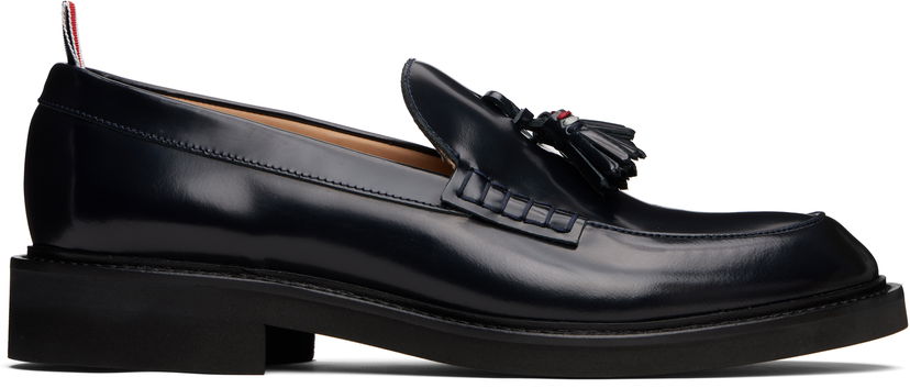 Njega cipela Thom Browne Thom Browne Leather Tassel Loafers Tamnoplava | MFL069C-L0043
