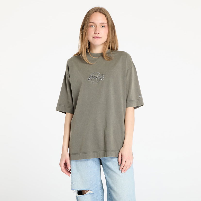 Majica kratkih rukava New Era New Era Los Angeles Lakers Washed Box T-Shirt Zelena | 60667862