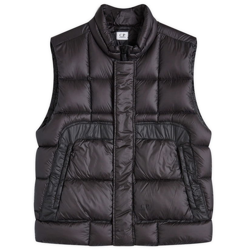 Prsluk C.P. Company D.D Shell Down Vest Black Crna | CMOW207A-006099A-999