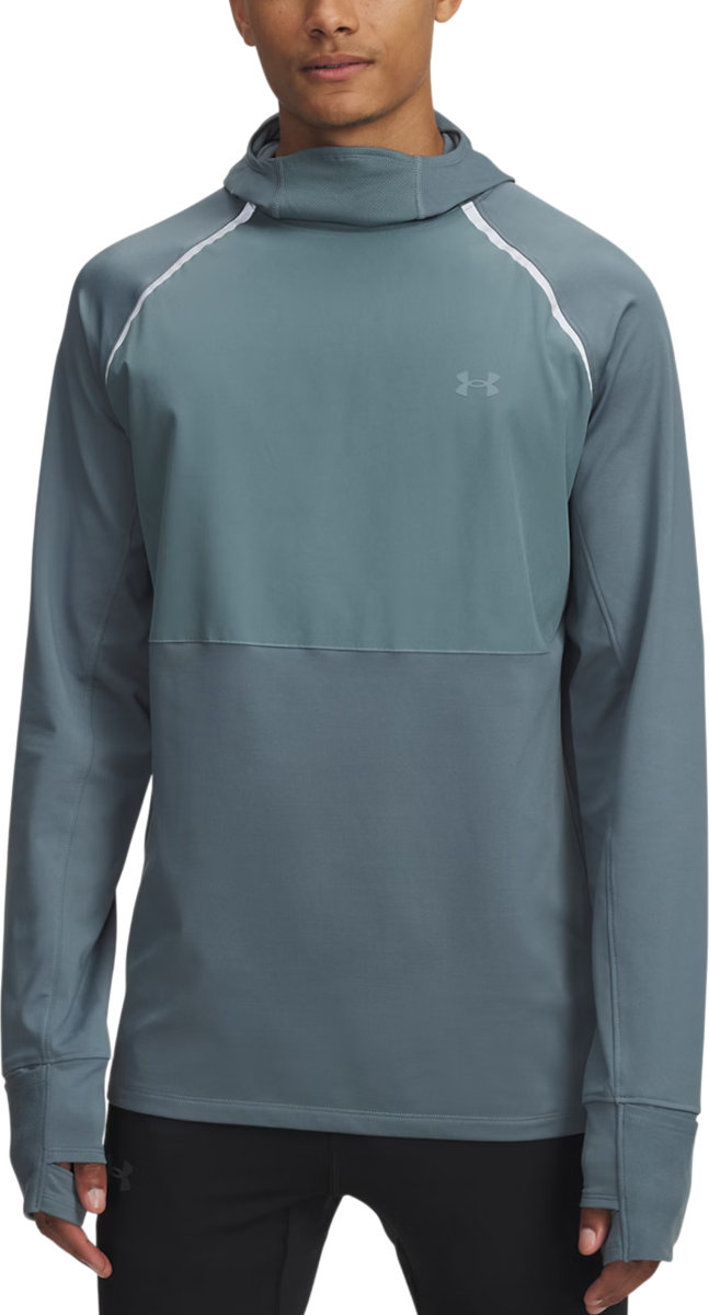 Dukserice Under Armour Velociti Pro CW Balaclava Hoodie Tirkiz | 6005969-587, 0