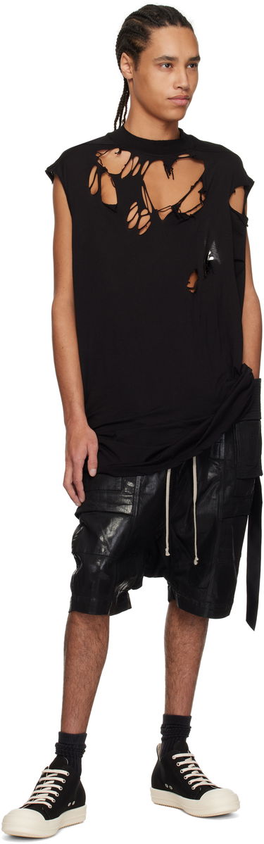 Kratke hlače Rick Owens Rick Owens DRKSHDW Hollywood Creatch Cargo Pods Shorts Crna | DU01E3382 SCF, 3