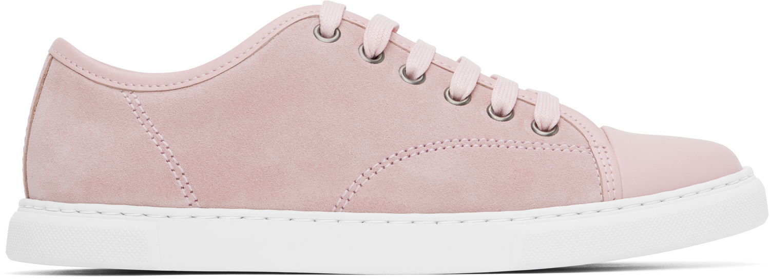 Tenisice i cipele LANVIN DBB1 Leather & Suede Sneakers Ružičasta | FW-SKDBB1-ANAP-H24, 0