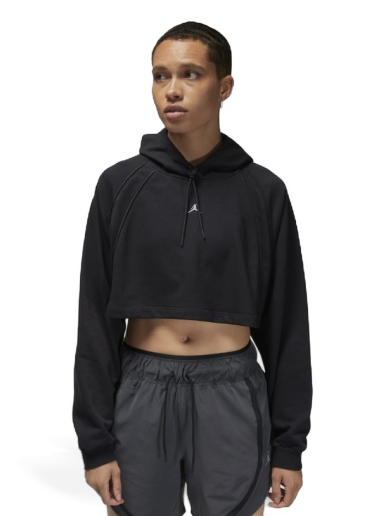 Dukserice Jordan Sport Cropped Sweatshirt Crna | DQ4390-010