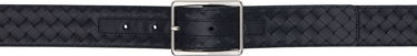 Pojasevi Bottega Veneta Bottega Veneta Intrecciato Piccolo Leather Belt Tamnoplava | 796783V4LQ14028, 0