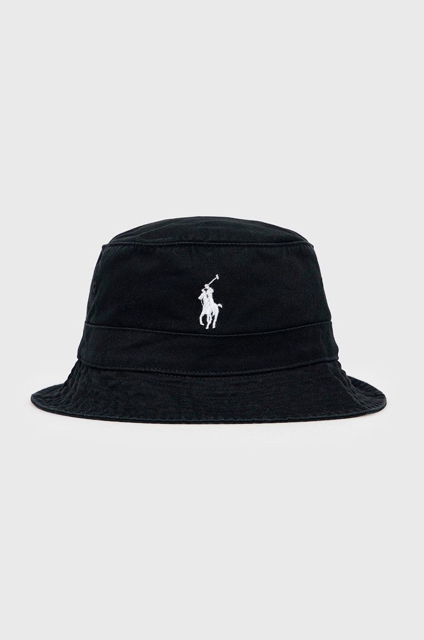 Šešir Polo by Ralph Lauren Black Bucket Hat Crna | 710798567006