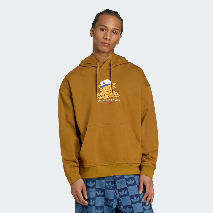 Dukserice adidas Performance Wabash Casual Hoodie Smeđa | JW0167