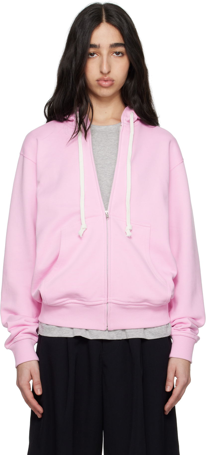 Dukserice Comme des Garçons Comme des Garçons Shirt Zip Hoodie Ružičasta | FO-T018-051