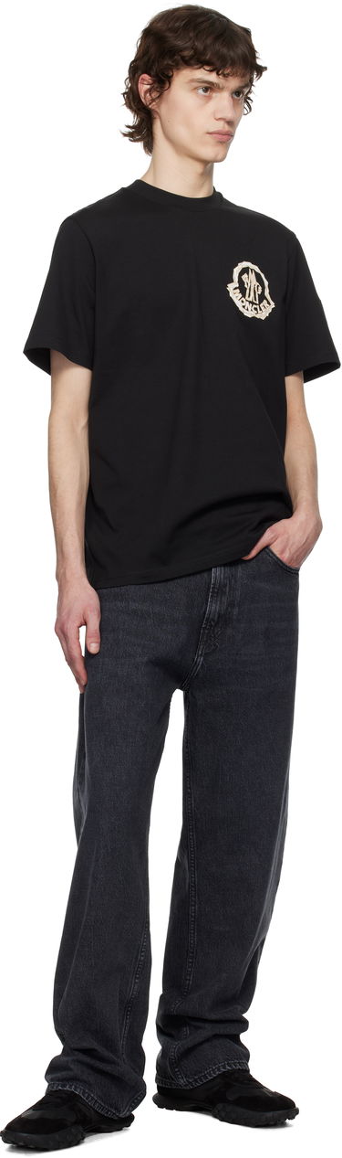 Majica kratkih rukava Moncler Moncler Archivo Creativo T-Shirt Crna | K10918C0005289AJS, 4