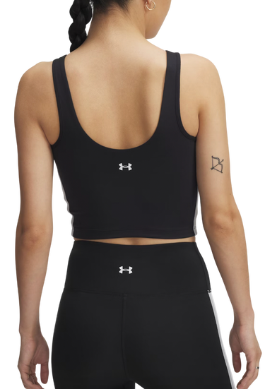 Crop top Under Armour UA Motion Sport Tape Crop Tank Crna | 6005844-006, 3