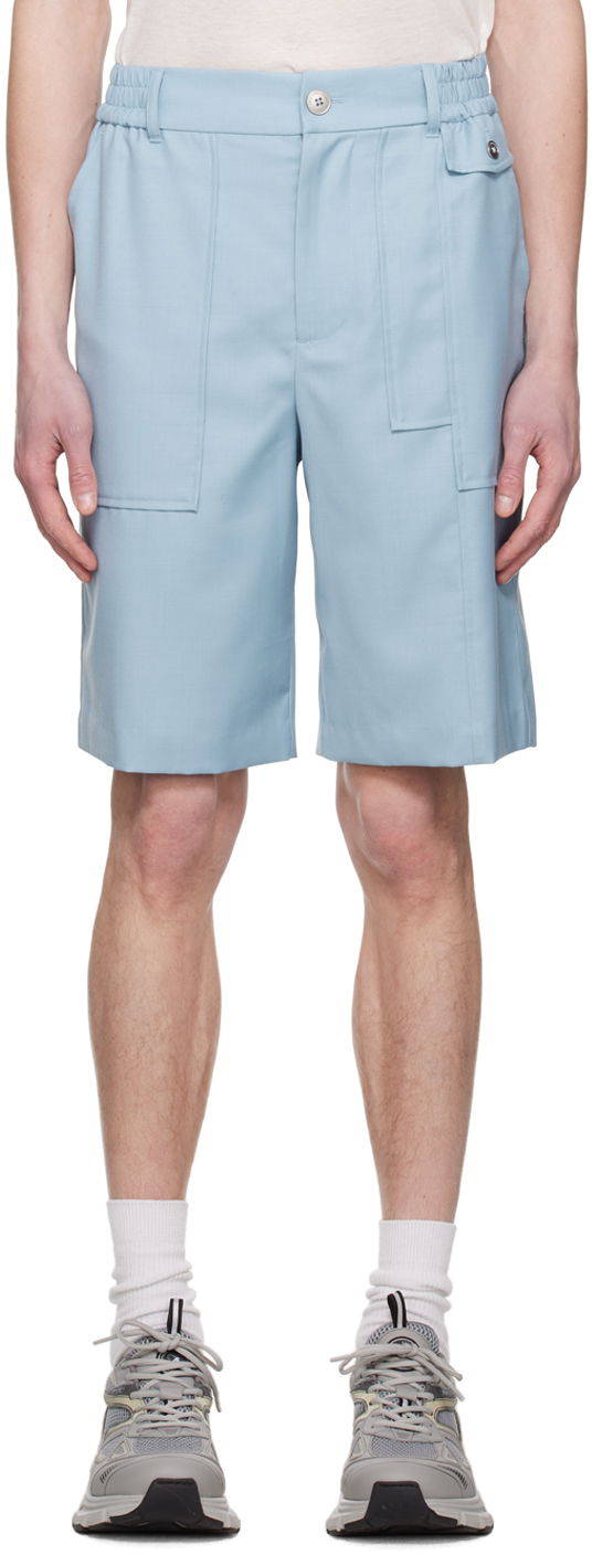 Kratke hlače Feng Chen Wang Feng Chen Wang Panel Shorts Plava | FMS15ST04
