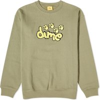 Džemper Dime Pawz Chenille Crewneck Zelena | DIME23D2F14GRN, 1