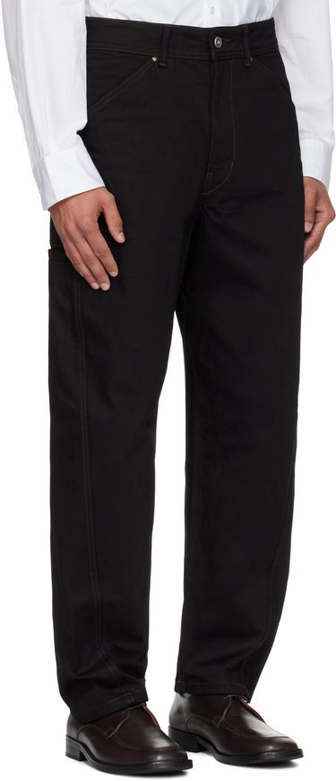 Jeans LEMAIRE Lemaire Twisted Workwear Jeans Crna | PA1102 LD1055, 1