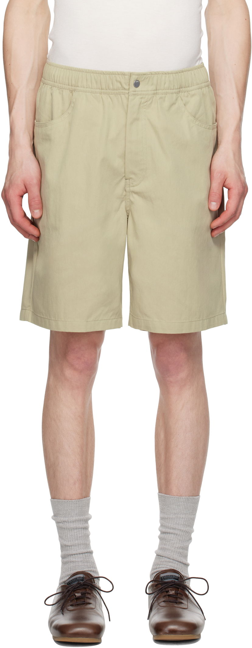 Kratke hlače NORSE PROJECTS Norse Projects Ragnar Fine Broken Twill Shorts Bež | N35-0620