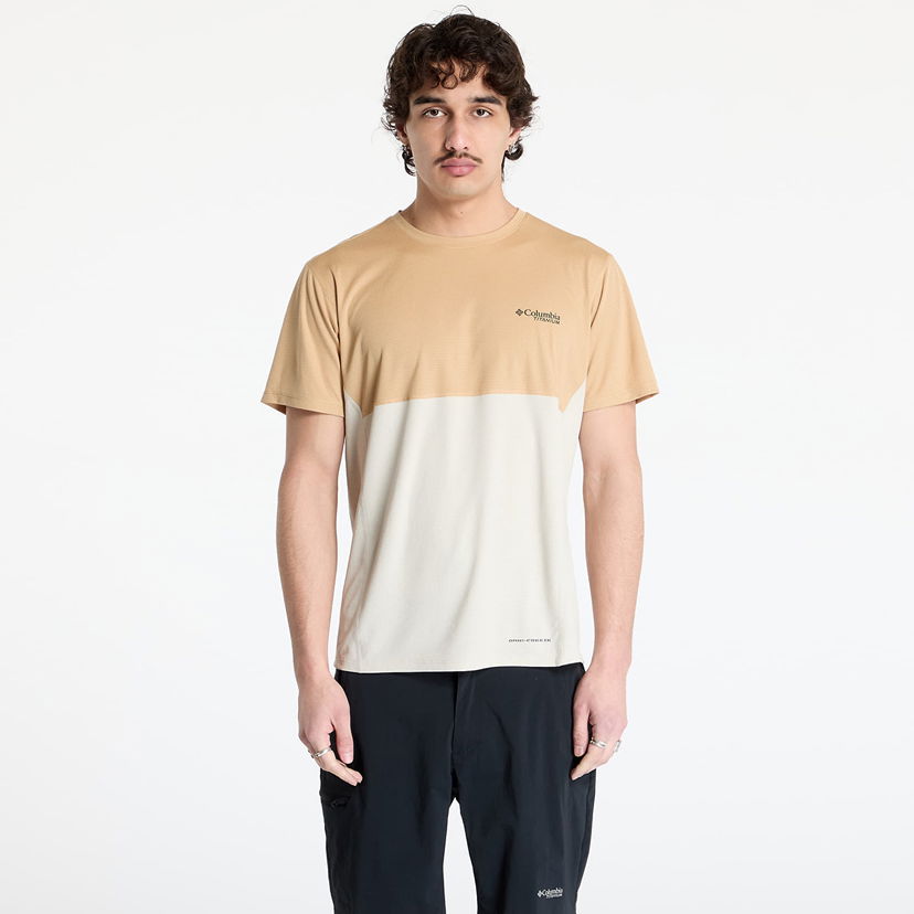 Majica kratkih rukava Columbia Cirque River™ Pro Graphic Crew T-Shirt Bež | 2126222262