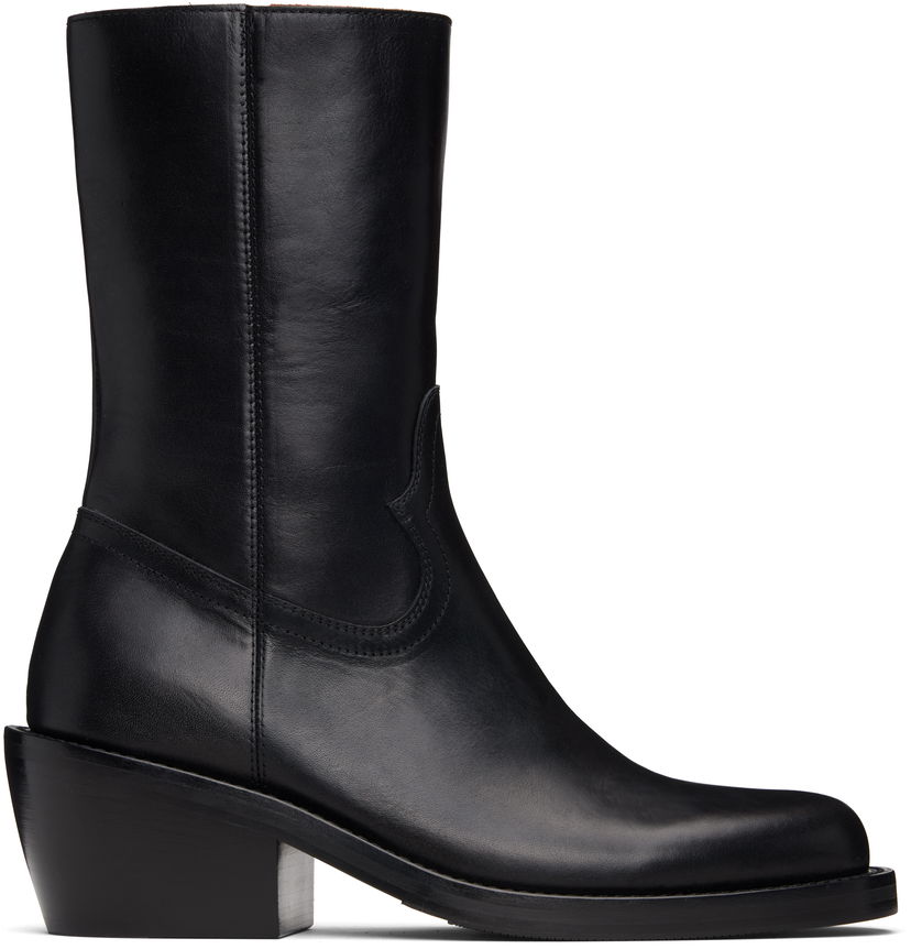 Tenisice i cipele Dries Van Noten Dries Van Noten Zip Boots Crna | 252-021706-102