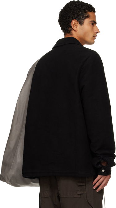 Jakna Rick Owens Rick Owens DRKSHDW Concealed Zipfront Jacket Crna | DU02E7775 BMO, 2