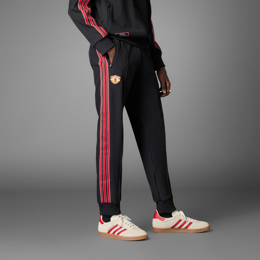 Trenirka adidas Performance Manchester United Terrace Icons Track Pants Crna | JF0359