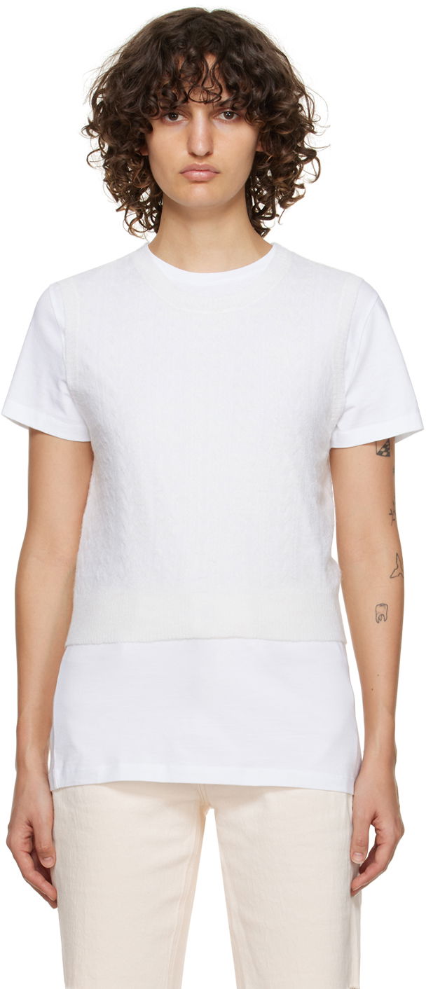 Majica kratkih rukava rag & bone rag & bone Kyle Vest Bijela | WAS23S041SR41