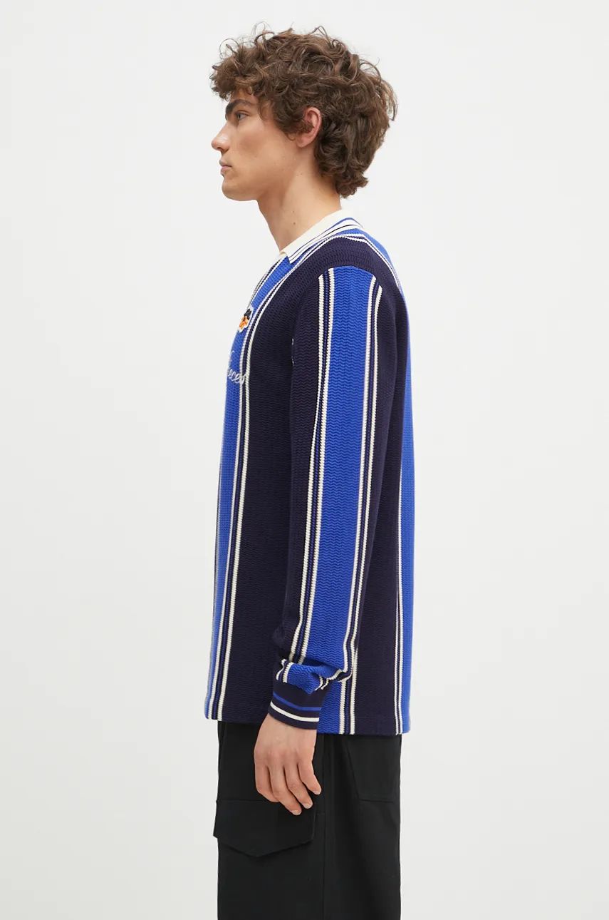 Džemper Filling Pieces Knit Football Jersey Sweater Plava | 91099041925, 1