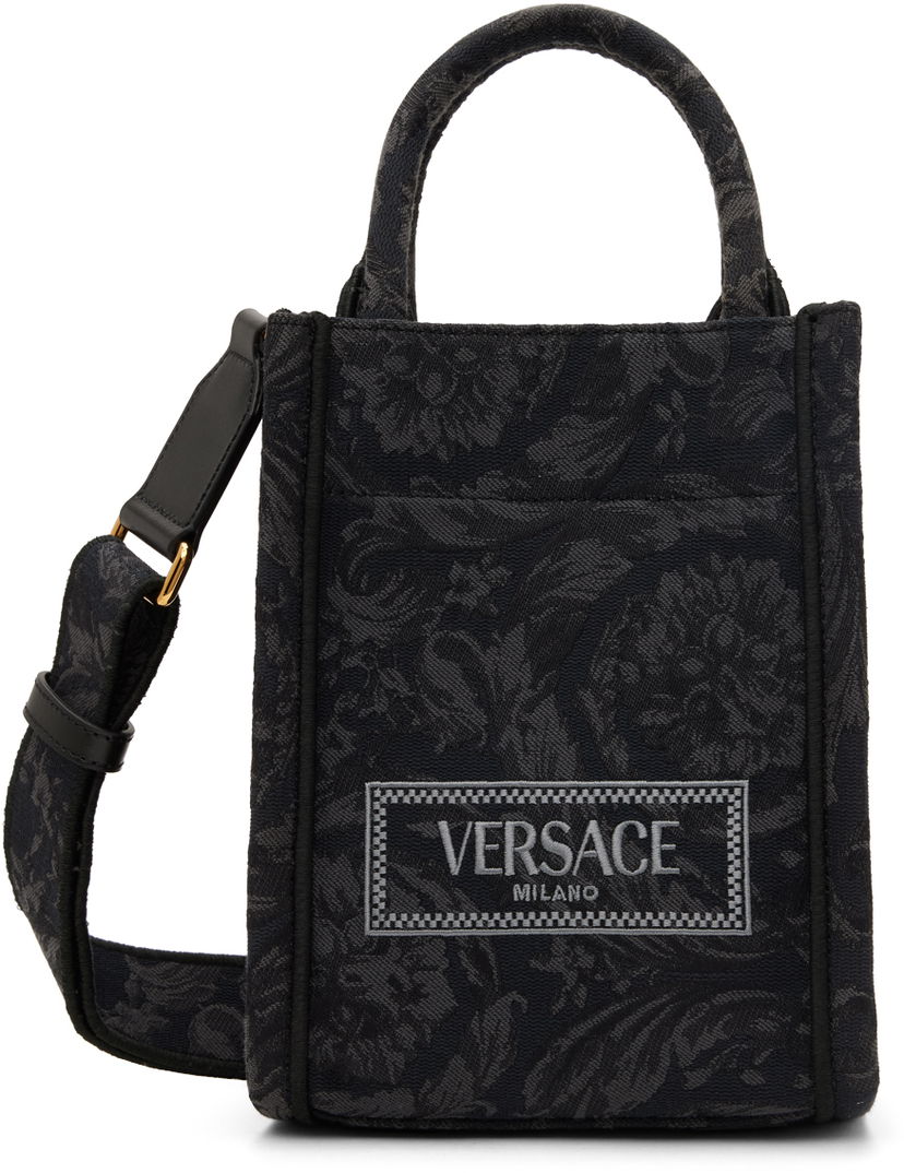 Tote bag Versace Barocco Athena Mini Tote Crna | 1011565_1A09741