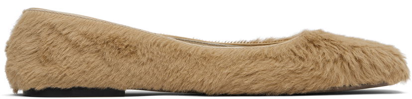 Odjeća The Row The Row Square Toe Ballerina Flats Bež | F1598-L316
