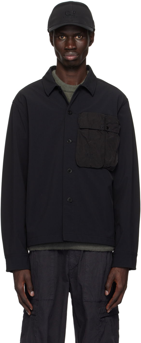 Košulja C.P. Company Overshirt Shell Crna | 17CMOS197A-006364M