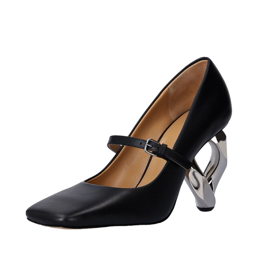 Tenisice i cipele JW Anderson Chain Heel Pumps Crna | ANW43251A.999