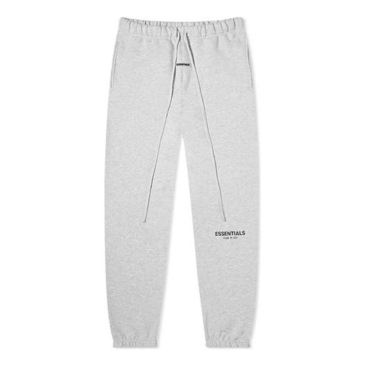 Trenirka Fear of God Fear of God Essentials FW19 Sweatpants Siva | FOG-FW19-35