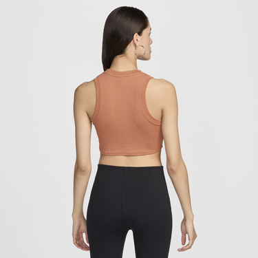 Majica bez rukava Nike Sportswear Chill Knit Smeđa | FB8279-212, 3