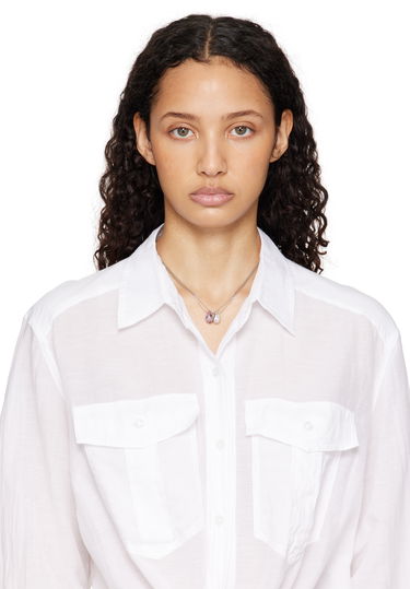 Ogrlica ISABEL MARANT Isabel Marant Imala Double-Strand Pendant Necklace Metalik | RC0061FA-C1B21B, 3