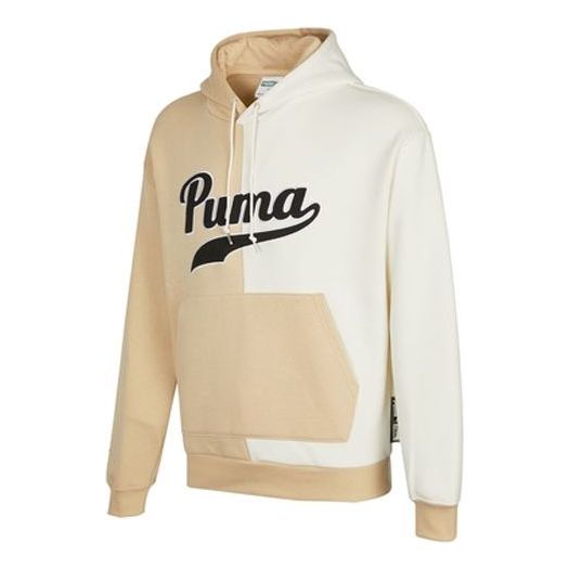 Dukserice Puma Colorblock Fleece Hoodie Bež | 534381-20