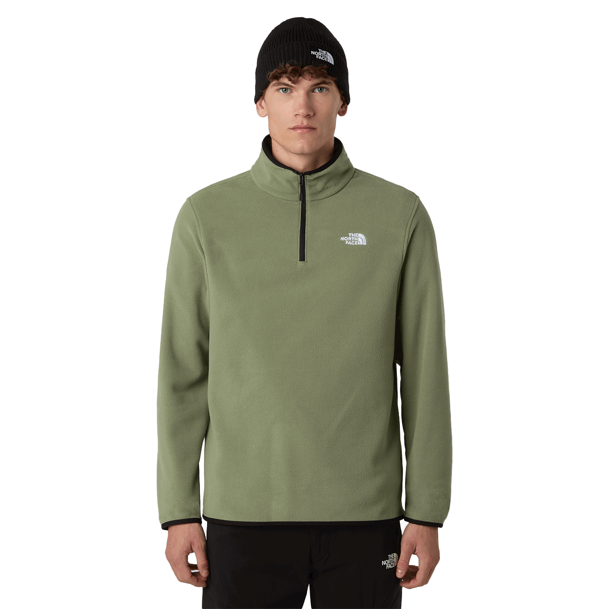 Jakna The North Face GLACIER FLEECE 1/4 ZIP JACKET Zelena | NF0A8D0QBO91, 0