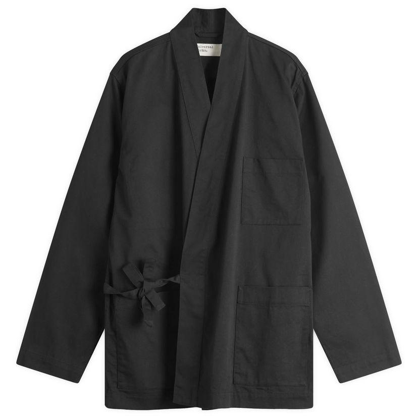 Jakna Universal Works Kyoto Work Jacket, Size Small Crna | 00115-BLK